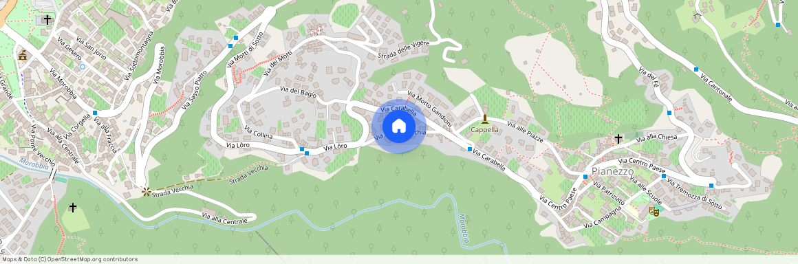 6582, Pianezzo, Strada Vecchia