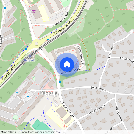 Merkuriusvägen, Lidingö