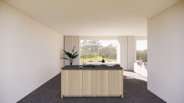 Gelijkvloers nieuwbouwappartement van 126 m² met tuin en 3 slaapkamers - Foto 1