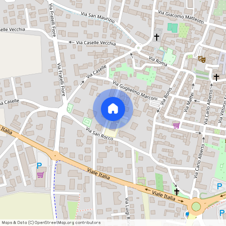 Leinì, Via dogliotti achille mario