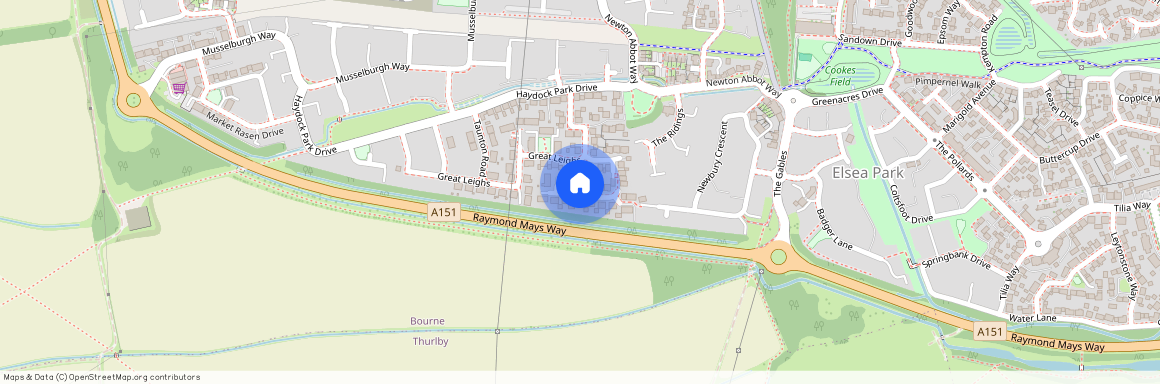 Warwick Close, Bourne, Lincolnshire