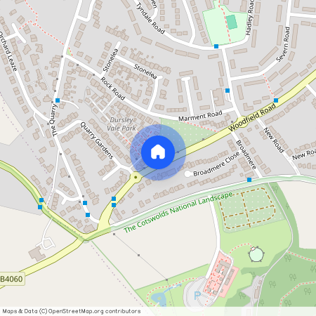 Woodfield Road, Cam