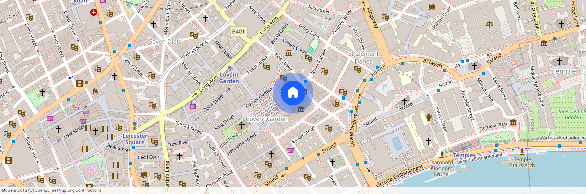 Russell Street, Covent Garden, WC2B, London