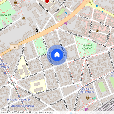 Danneckerstraße 17, 60594 Frankfurt am Main - Sachsenhausen