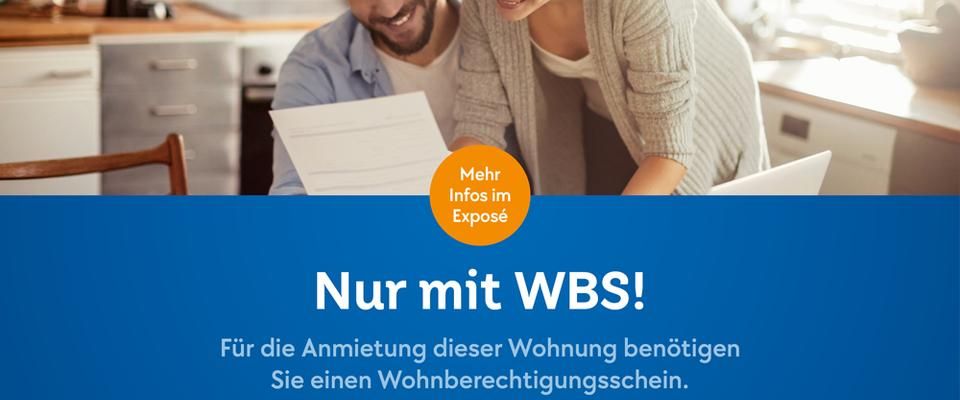 Famiilienwohnung! grosszügige 3-Zimmer-Wohnung mit balkon in MG-Schmölderpark-WBS erforderlich - Foto 1