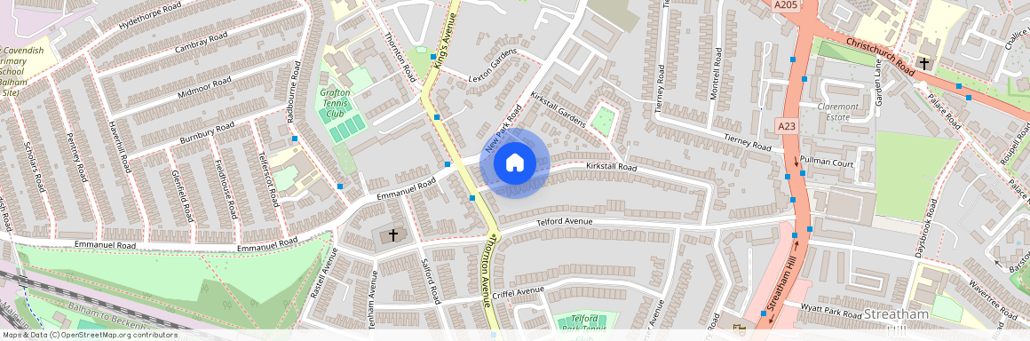 Kirkstall Road, Streatham Hill