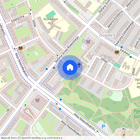 ul. Elfów, Osiedle Ewa, Tychy, śląskie