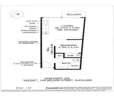 City Centre, 509/149 Nelson Street - Photo 1