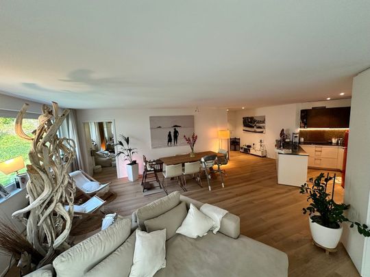 Moderne 4.5-Zimmer-Wohnung mit grossem Gartensitzplatz in Forch – Minergie-zertifiziert - Foto 1