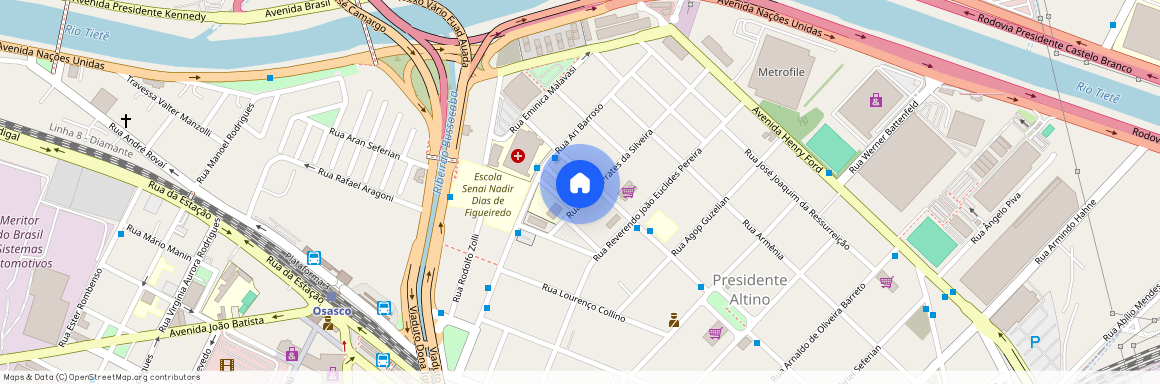 Rua Manoel Rodrigues Ribeiro, 04, Presidente Altino, Osasco, São Paulo, 06216200
