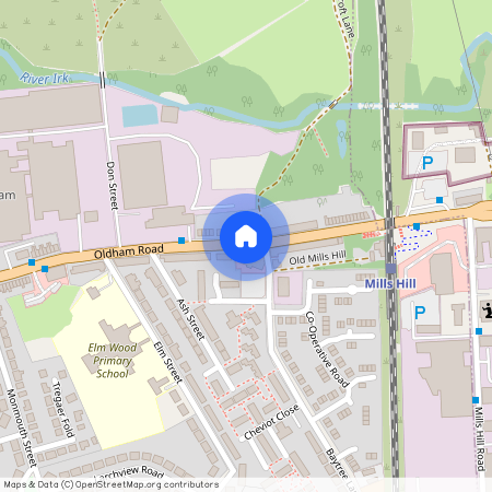 Oldham Road, Middleton, Manchester, Greater Manchester, M24