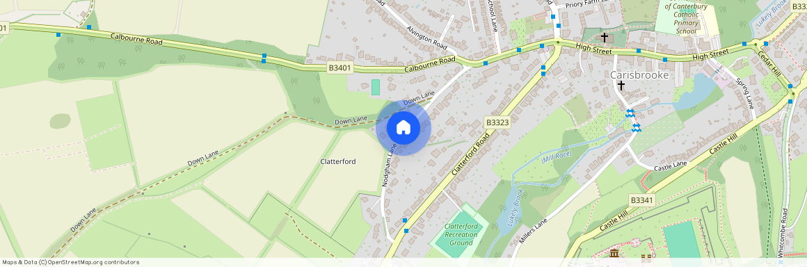 Nodgham Lane, Carisbrooke