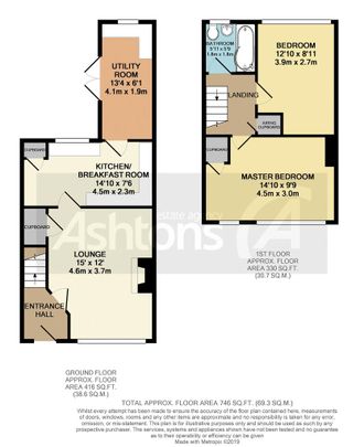 2 bedroom terraced house to rent - Photo 1