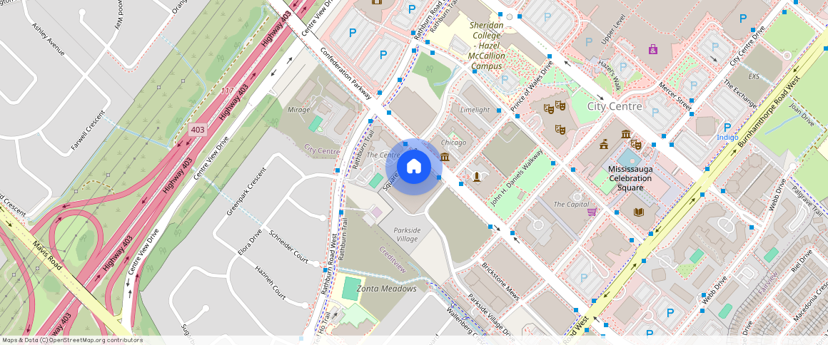 ** Square One Drive, Mississauga