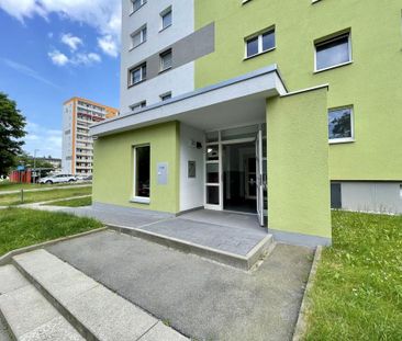 Moderne 1-Raum-Wohnung in oberer Etage mit Dusche - Foto 3