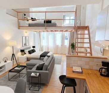 Loft te huur in Brussel voor € 800 met 1 slaapkamer - Photo 4