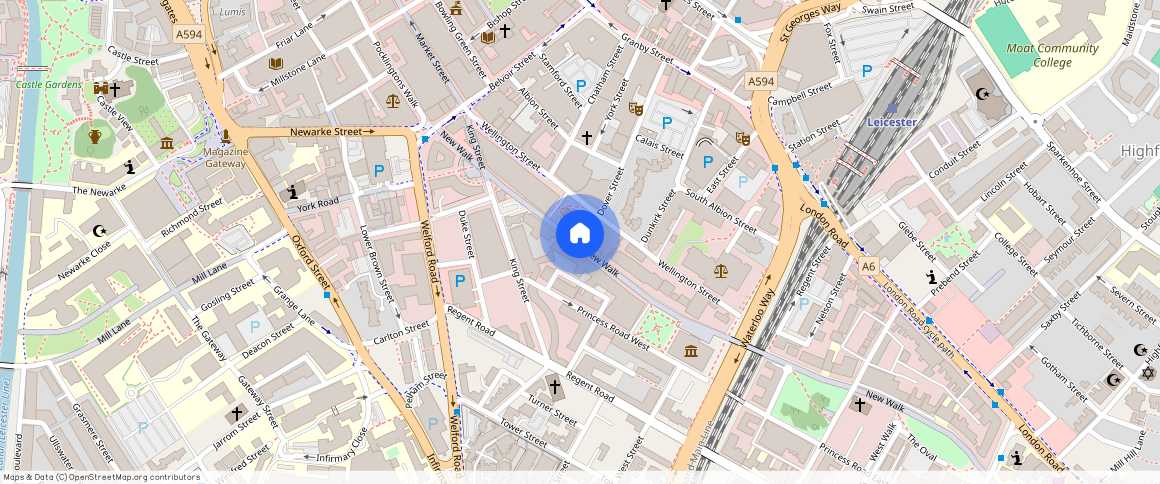 New Walk, Leicester, LE1