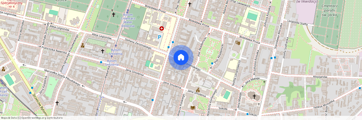 ul. Stefana Żeromskiego, Śródmieście, Bytom, śląskie