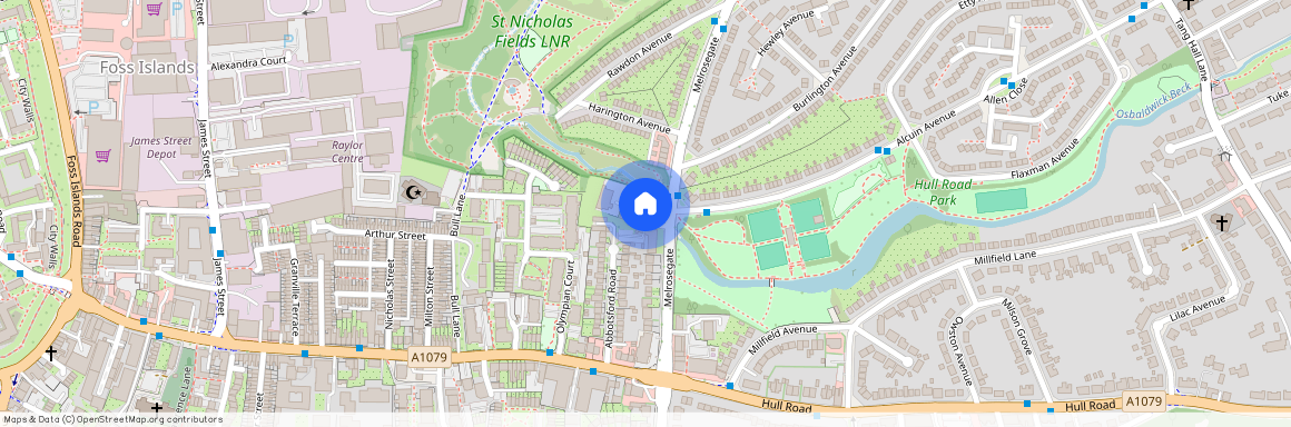 Beckside Gardens, York, YO10