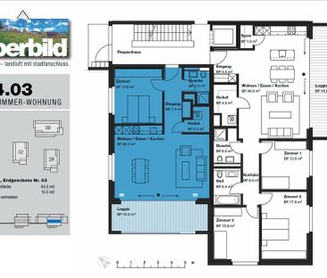 "Naturnah aber doch zentral - Moderne Wohnung sucht Sie!" - Foto 6