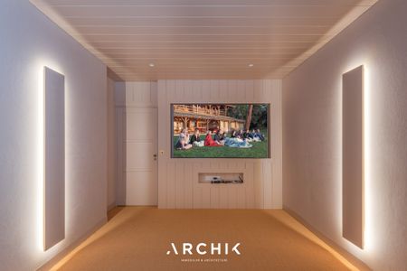 Architecture balnéaire inspirée du style néo-colonial, cette maison d'environ 250 m2 occupe un beau terrain de 1 300 m2, offrant une vue exceptionnelle sur le Bassin. - Photo 3