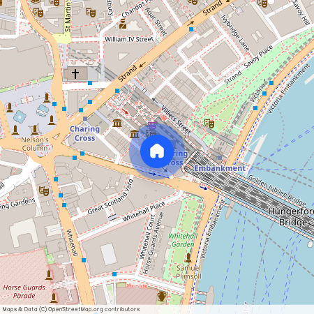 Craven Street, Fitzrovia & Covent Garden