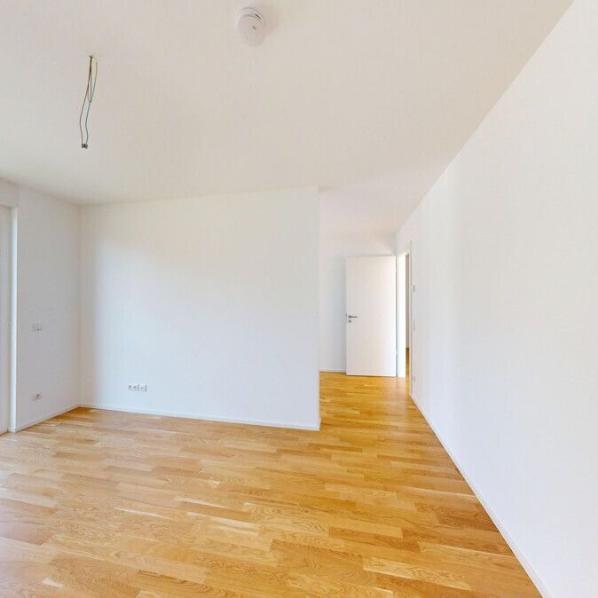 Neubau-Erstbezug: Attraktive Wohnung mit sonnigem Balkon und Erdgeschossterrasse! - Photo 1