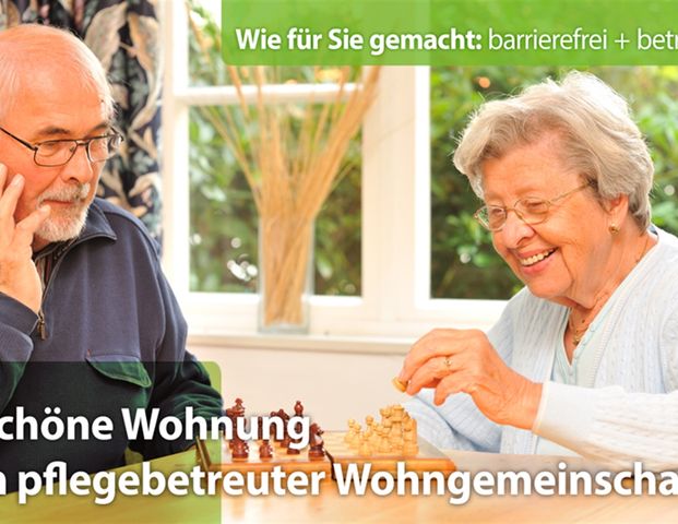 Kleine Wohnung in Pflegebetreuter Senioren-Wohngemeinschaft - Photo 1