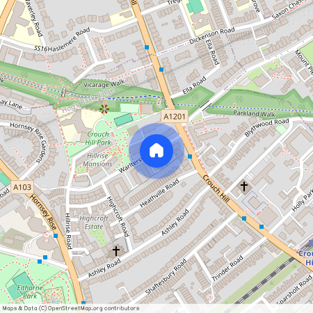 Leyden Mansions, Warltersville Road, Off Crouch Hill, London, N19