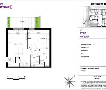 Appartement 2 pièces - Photo 1