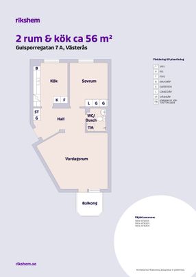 Gulsporregatan 7 A, Västerås - Foto 1