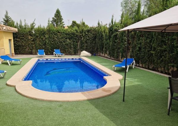 Independent villa with private pool for long-term rental in CORVERA, MURCIA