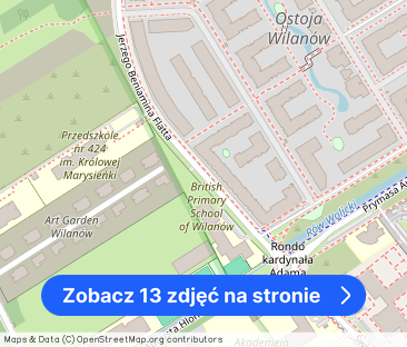 Wilanów | Hlonda | 2 pokoje | taras | bardzo ciche - Zdjęcie 1