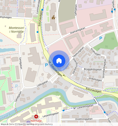 Fågelsången, Norrtälje, Stockholm, Tibeliusgatan 1B