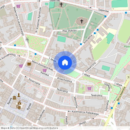 ul. 1 Maja, Świdnica, świdnicki, dolnośląskie