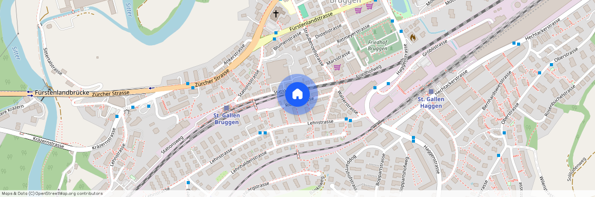 9014, St. Gallen, Rickenstrasse, 20