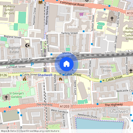 Shadwell Gardens, London, E1 2QQ