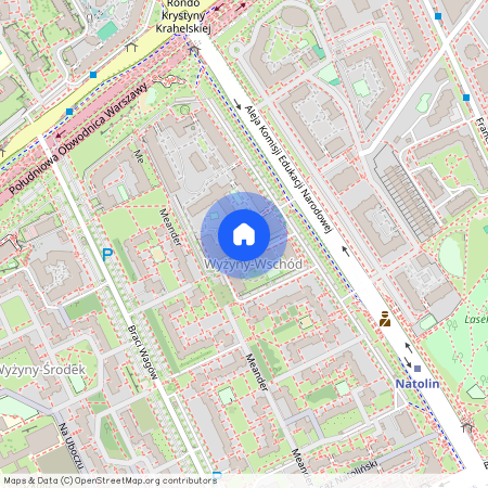 Ursynów, Aleja Komisji Edukacji Narodowej, Warszawa