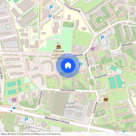 ul. Ułanów, Czuby Północne, Lublin, lubelskie