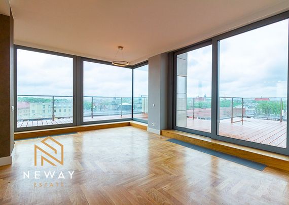 5 pok. penthouse z tarasem i widokiem na Wawel - Zdjęcie 1