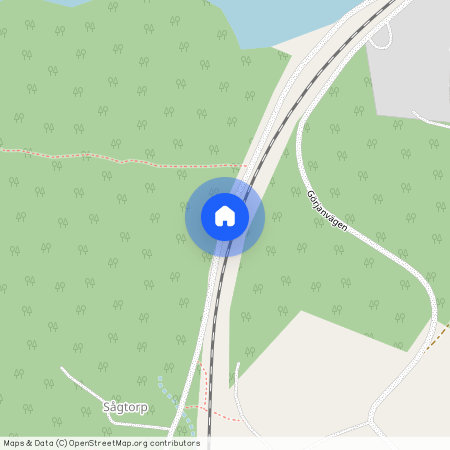 Sågvägen, Husby-Rekarne