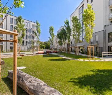 Großzügige 2-Zimmer Wohnung mit Terrasse im Erstbezug! - Foto 6