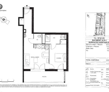 Location Appartement 2 pièces 44m² VILLENEUVE TOLOSANE 31270 - Photo 6