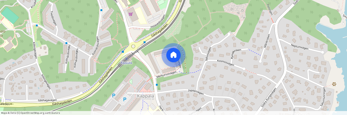 Merkuriusvägen 21, Käppala