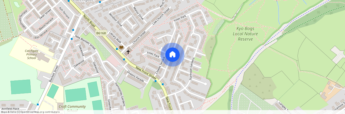 Wesley Terrace, Annfield Plain, Stanley, DH9