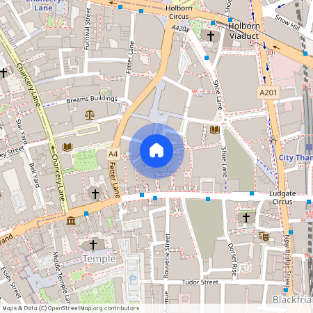 Johnsons Court, London EC4A