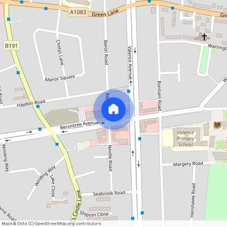 Becontree Avenue, Dagenham RM8