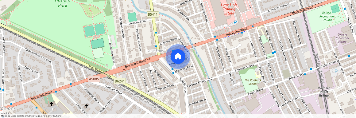 2-Bed Terraced House to Let on Kimberley Road, Preston