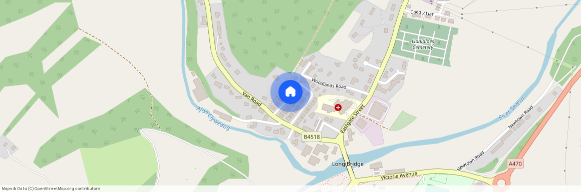 Tanyrallt, Llanidloes, Powys, SY18