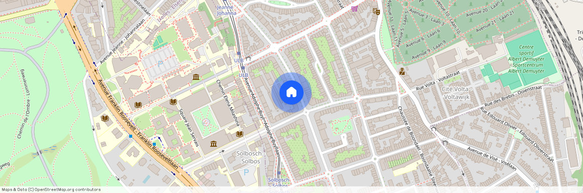 Avenue Armand Huysmans, 59, 12, 1050, Ixelles